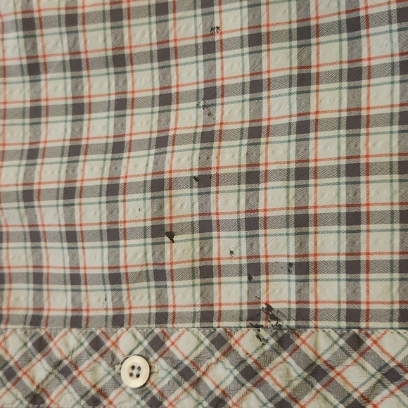 CABELA'S Guidewear Gray & Red Plaid Button-Up Shirt - Picture 8 of 11